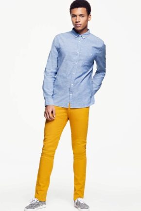 Pantalon homme de couleur