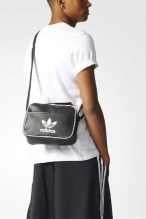 Bolsas masculinas Adidas: características e tipos
