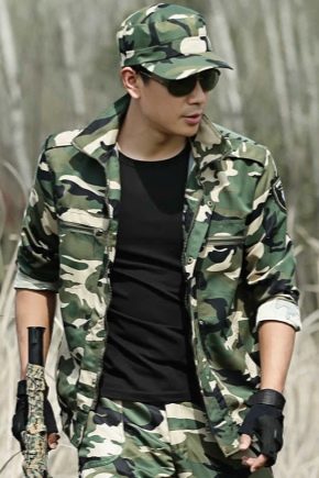 ملامح ملابس التمويه للرجال