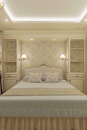 Chambre dans les tons beiges