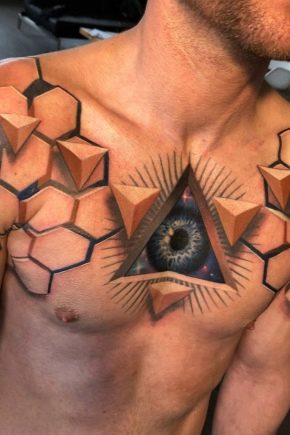 Tatuaggi 3D per uomini