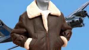 Pilotos de jaquetas de inverno masculino