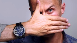 Голям мъжки ръчен часовник