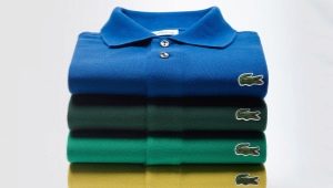 Vêtements homme Lacoste : assortiment et tableau des tailles