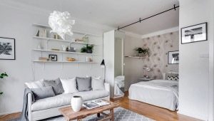 Gestaltung von Einzimmerwohnungen mit Nische