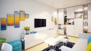 İki odalı dairelerin düzeni