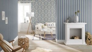 Oturma odası yatak odası için duvar kağıdı seçimi