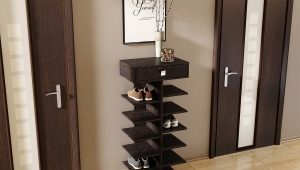 Wählen Sie einen schmalen Schrank im Flur