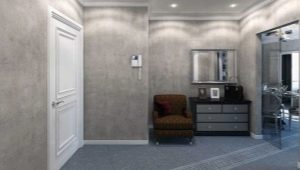 Flüssigtapete im Inneren des Flurs