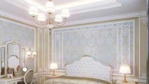 Yatak odasının iç kısmındaki pervazlar