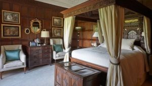 Schlafzimmerdekoration im englischen Stil