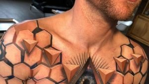 3D-Tattoos für Männer