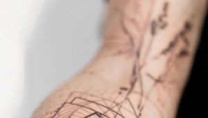 Tattoos im geometrischen Stil für Männer