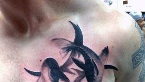 Rückblick auf männliche Tattoos mit dem Sternzeichen Fische