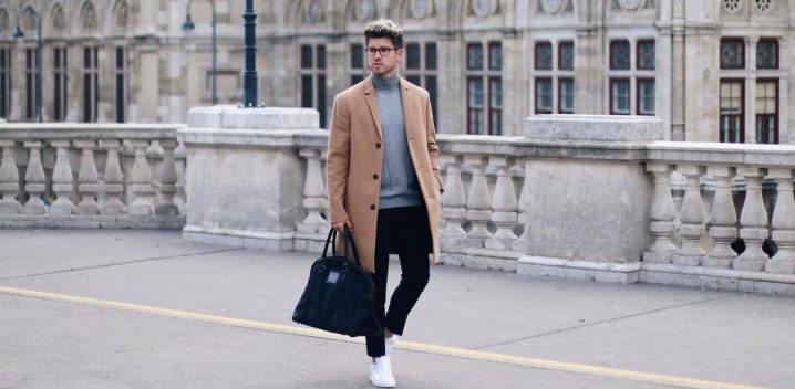 Manteaux homme beiges