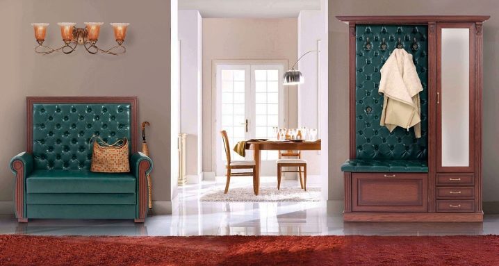 Couloirs avec attelage de chariot