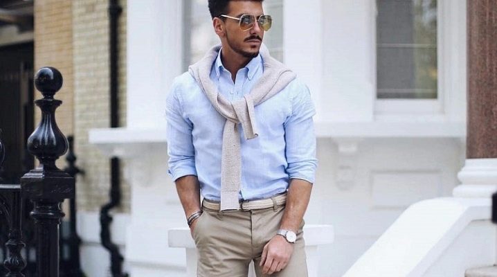 Как да сдвоите и да носите мъжки панталони с риза?