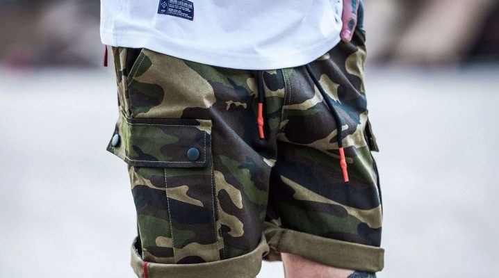 Pantalones cortos de camuflaje para hombre: opciones interesantes y secretos de elección.
