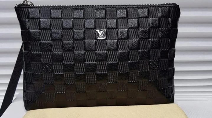 Ανδρικά clutches Louis Vuitton: χαρακτηριστικά και τύποι