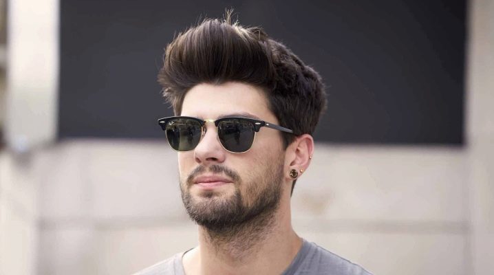 Μοντέρνα ανδρικά γυαλιά ηλίου