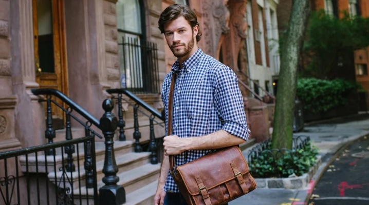 Мъжки кожени чанти за документи