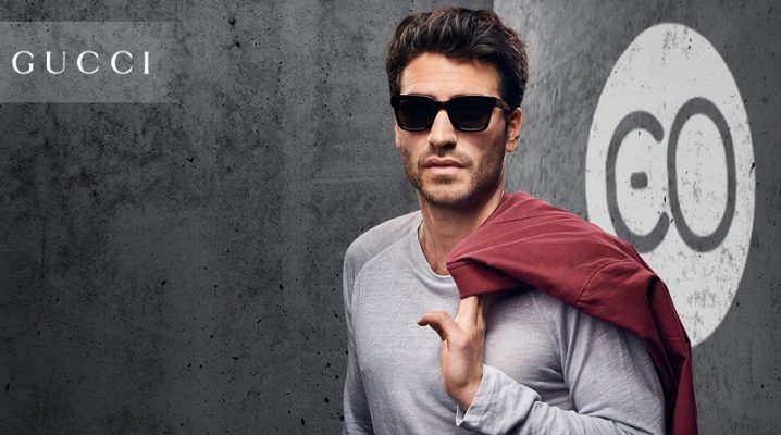Ανδρικά γυαλιά Gucci: χαρακτηριστικά, τρέχοντα μοντέλα