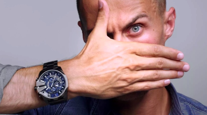 Μεγάλο ανδρικό ρολόι χειρός