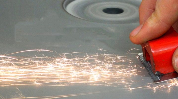 Optionen zum Schärfen von Haarschneidemessern