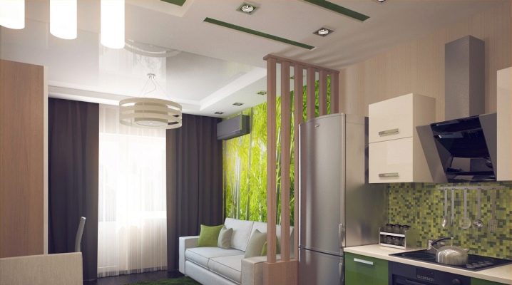 Estudio de diseño con un área de 18 m2. metro