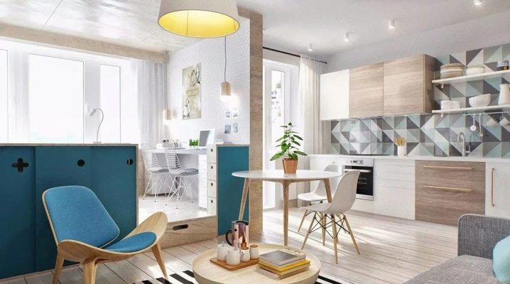 28 metrekare alana sahip stüdyo tasarım seçenekleri. m