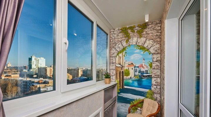 Welche Tapete soll man auf den Balkon kleben und wie geht das?