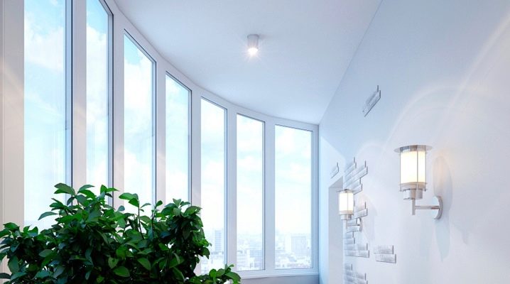 Осветление на балкона