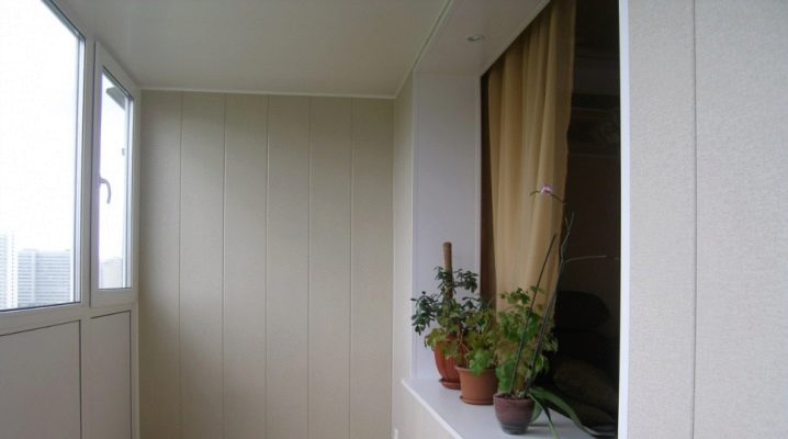 Завършване на балкона и лоджията с MDF панели