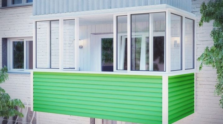 Modi per finire il balcone e la loggia all'esterno