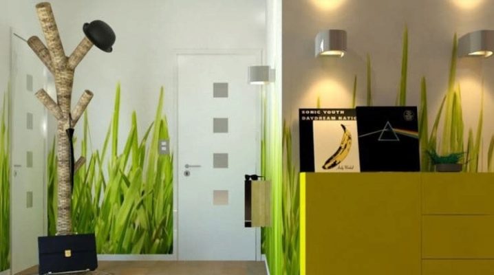 Wählen Sie ein 3D-Hintergrundbild im Flur