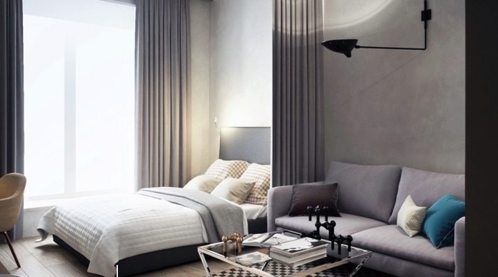 Comment équiper un salon-chambre d'une superficie de 19-20 m². m?