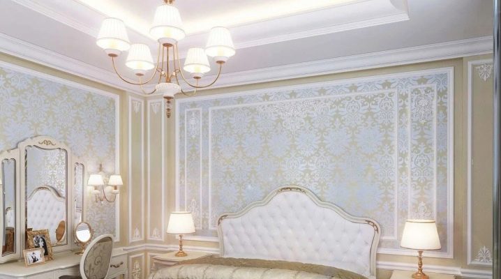 Yatak odasının iç kısmındaki pervazlar