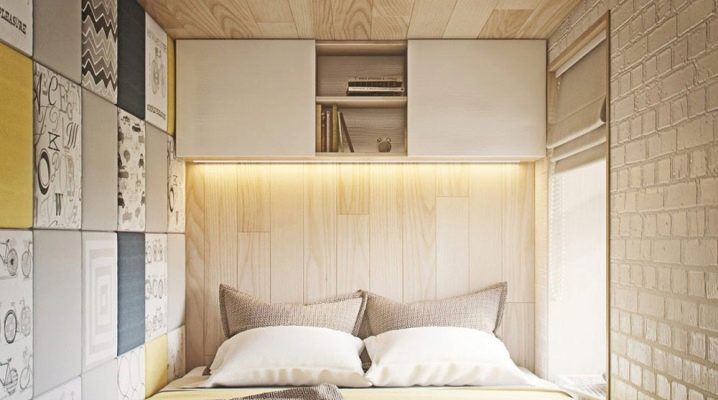 Διακόσμηση κρεβατοκάμαρας με έκταση 6 τ. Μ