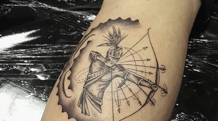Tutto sul tatuaggio del segno zodiacale Sagittario per gli uomini