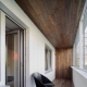 Finition du balcon et de la loggia avec du stratifié