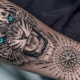 Übersicht der Tiger-Tattoos für Männer und deren Platzierung