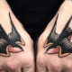 Variété de tatouages ​​​​d'hirondelle pour hommes et leur signification